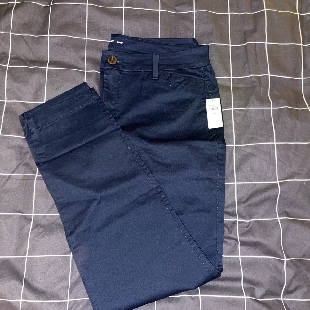 Old Navy Blue Skinny Khaki